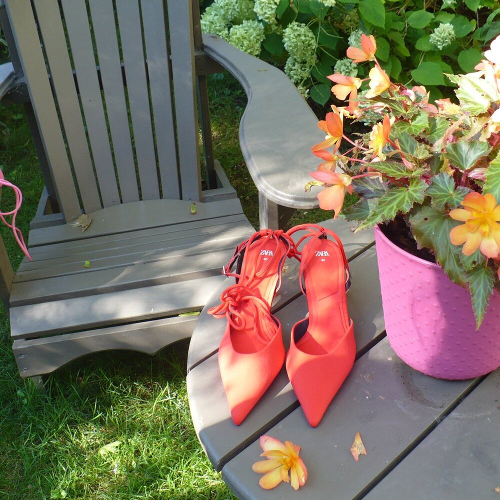 Zara high heel shoes, new condition size 40